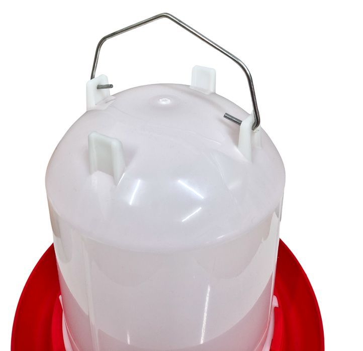 Zestaw Poidło 10L Na Nóżkach I Karmidło 9Kg Na Nóżkach Dla Drobiu Kur