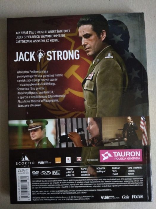 Film dvd ,,Jack Strong"