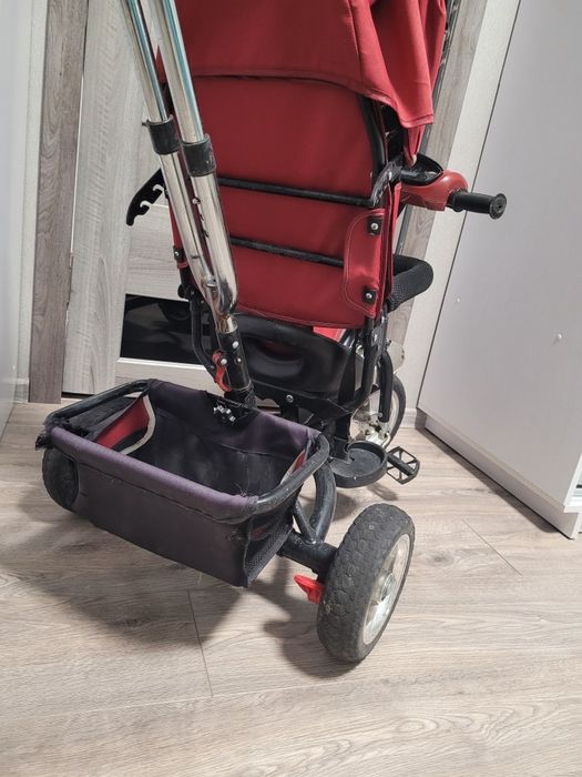 Дитячий велосипед з батьківською ручкою