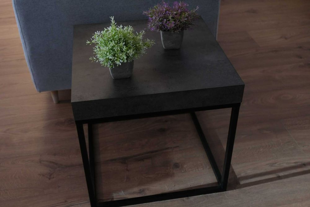 Mesa de apoio quadrada design ultra-moderno