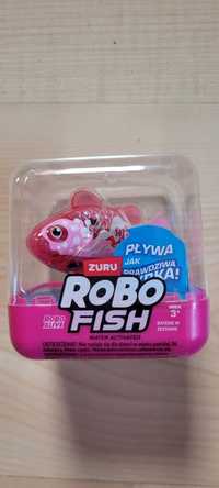 Robo fish różowa Ryba pływa