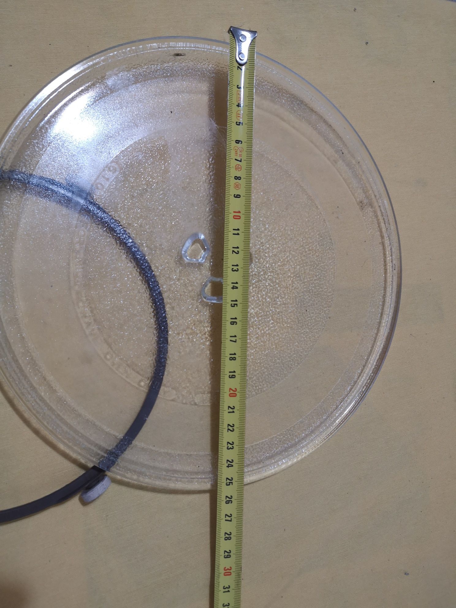 Micro-ondas prato, suporte e encaixe