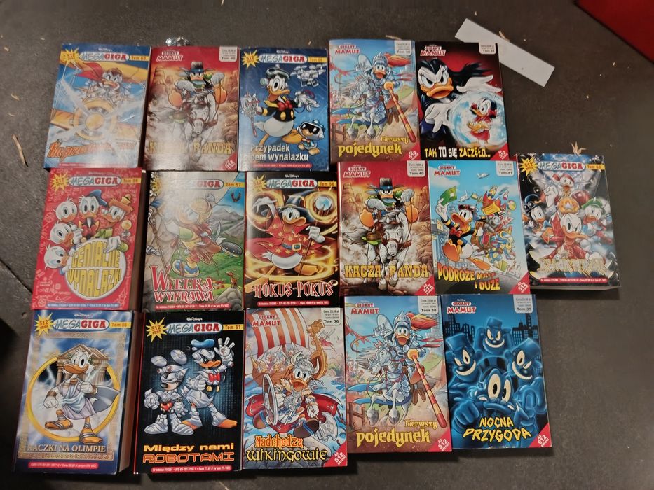 Komiks gigant Kaczor Donald mamut megagiga