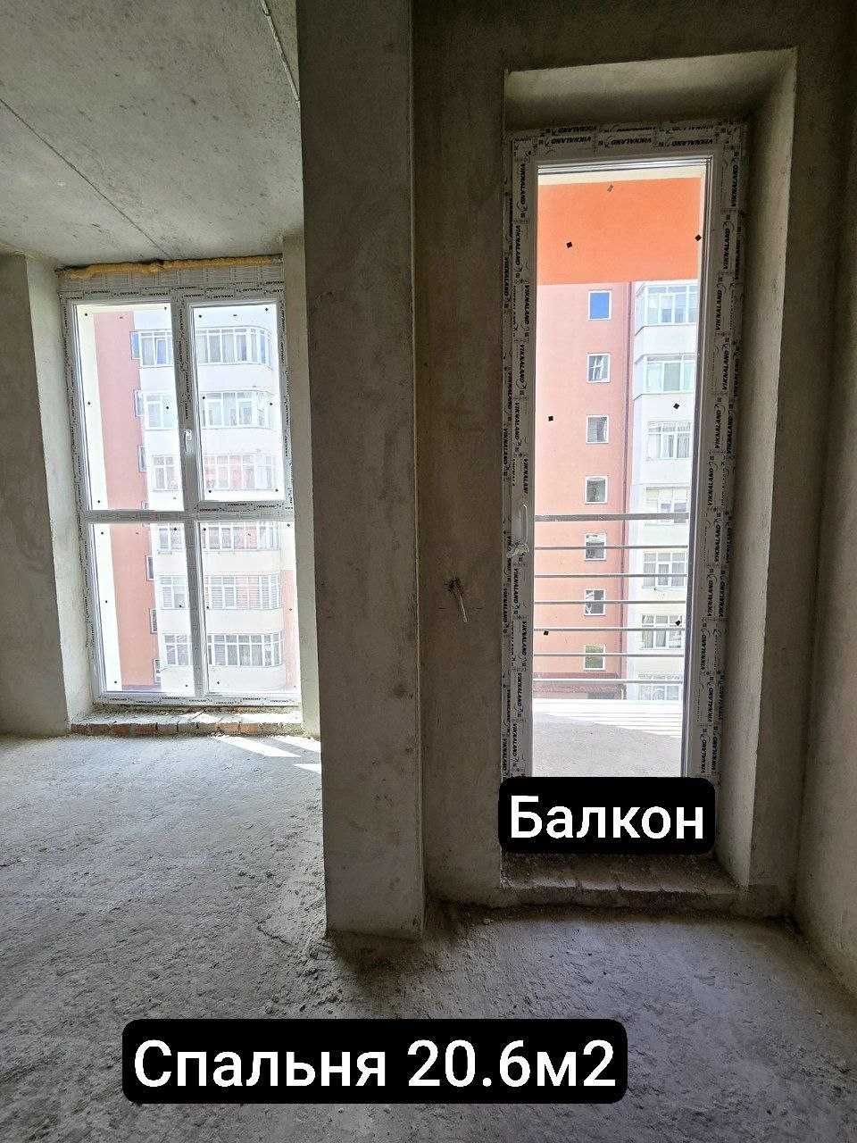 ПРОДАМ 2х НОВОБУДОВУ, вул. РУСЬКА, 4ий пов. НЕ КУТОВА, балкон, фініш