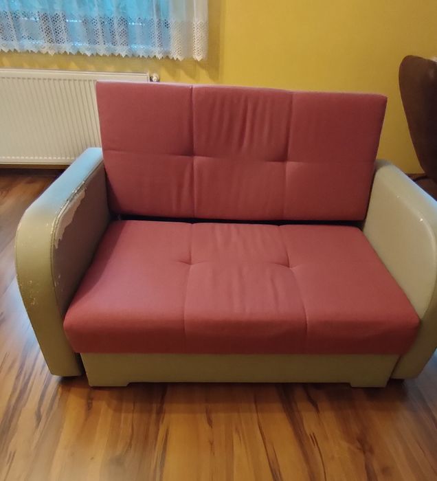 Sofa 2 os Amerykanka Togo z Funkcją Spania