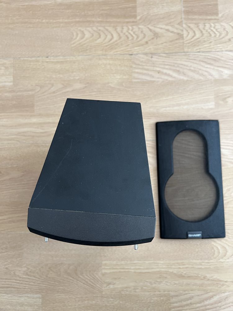 Sharp Speakers Bookshelf Black CP-XL1100H Hifi Compact 20w 8 Ohms