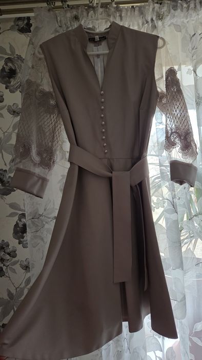 Сукня з екошкіри. Без бірки, але нова.