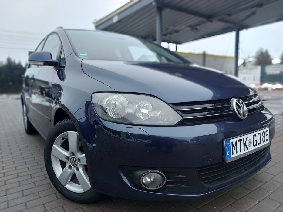 Ładny VW GOLF VI PLUS * Zadbany * Benzyna * Niski Przebieg