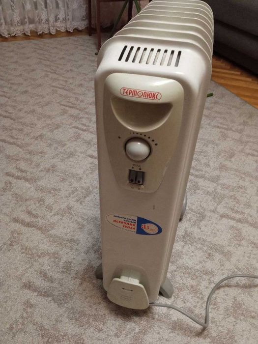 Обігрівач масляний радіатор камін електронагрівач