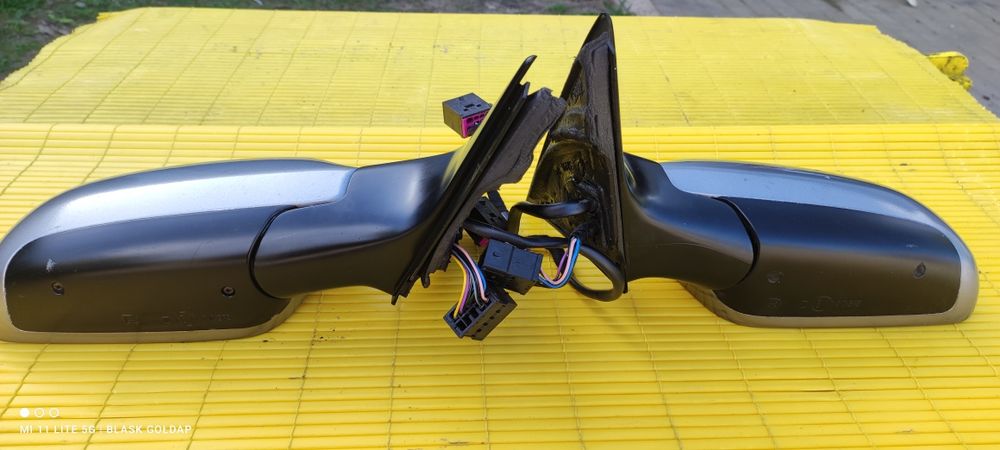 Lusterka Składane LY7Q z Pamięcią Duże 7 Pinów Audi A6 C5 Lift Gołdap