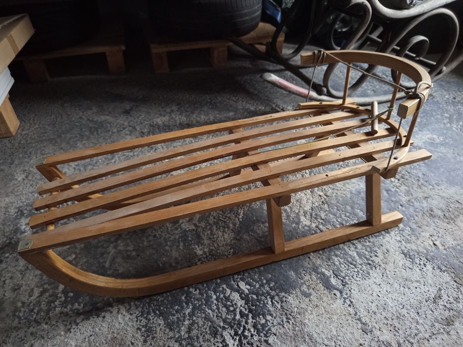 Sanki drewniane używane