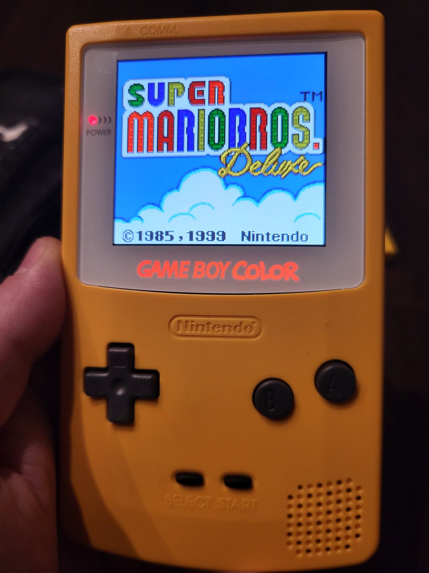 Gameboy colour + 3 gry+etui