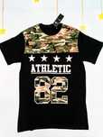 Męski T-shirt militarny, rozmiar XL