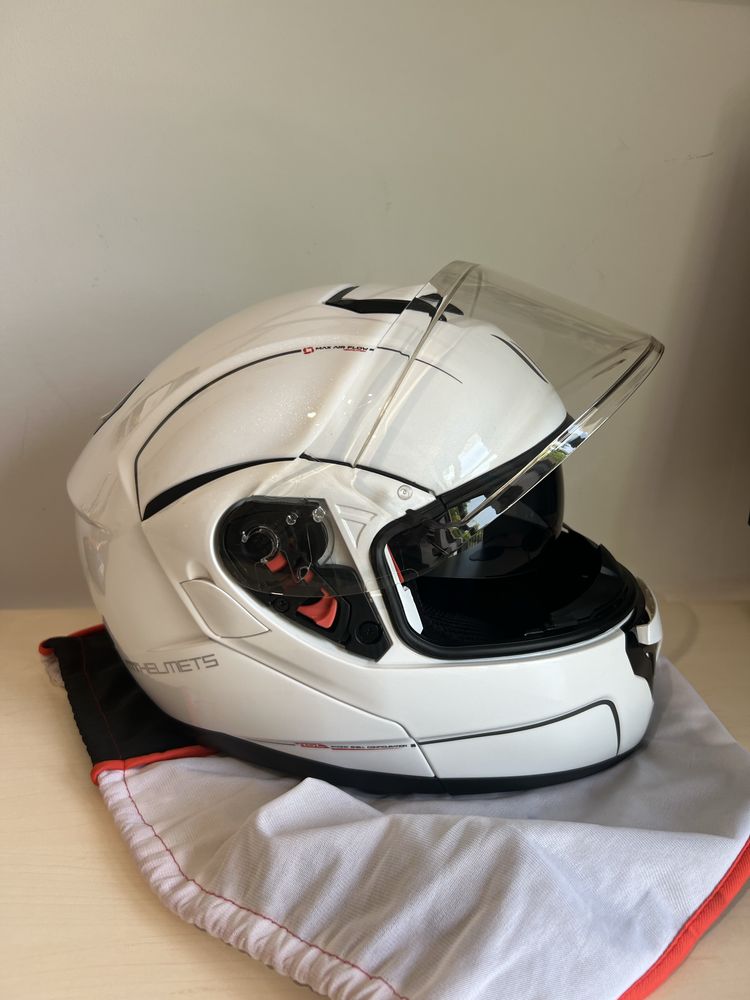 Capacete modular em excelente estado