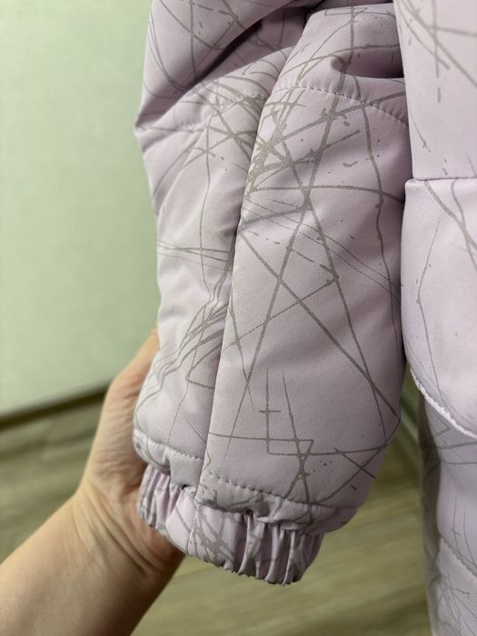 Зимове світловідбивне  пальто Lenne 140р