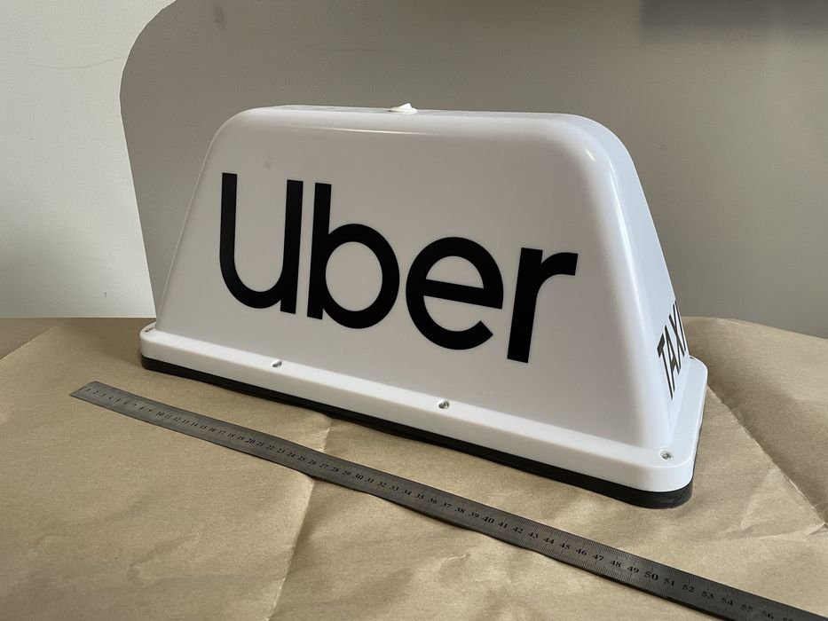 Lampa nocna taxi uber