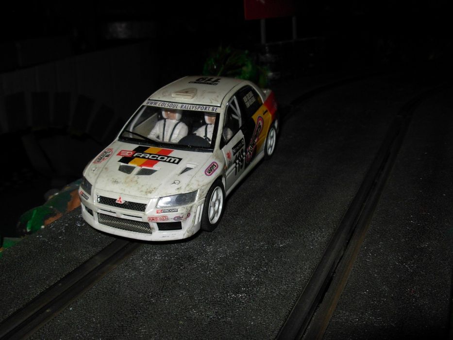 Mitsubishi Lancer Scalextric viatura de Slot 1:32