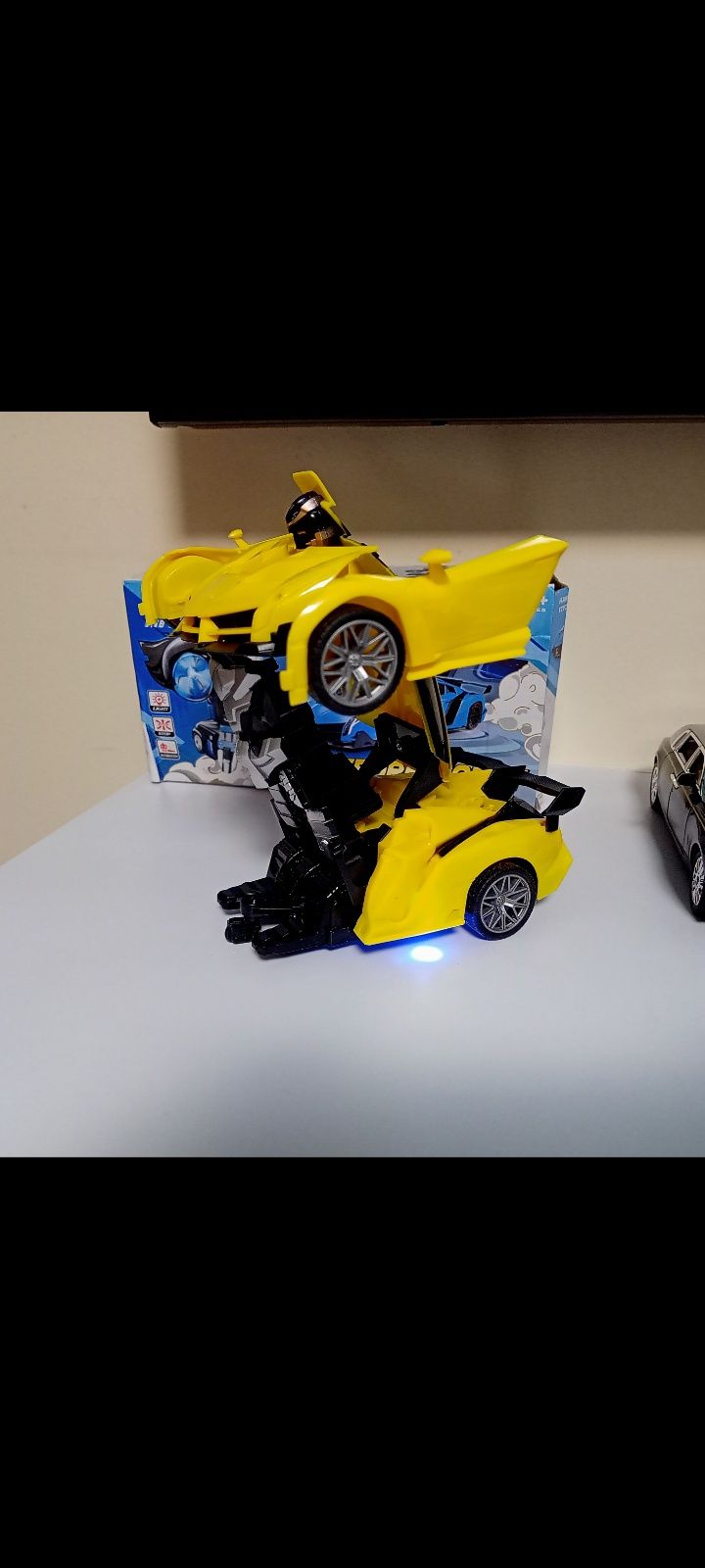 Samochód zdalnie sterowany Transformers RC auto wyścigowe czerwone