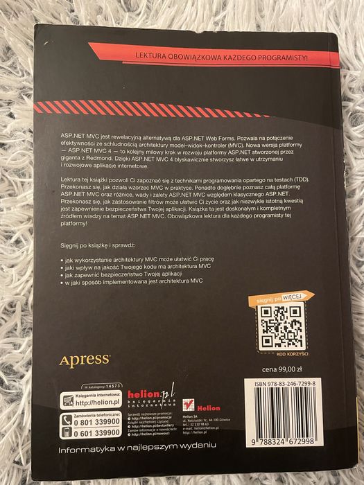 ASP NET MVC 4 zaawansowane programowanie Adam Freeman Helion