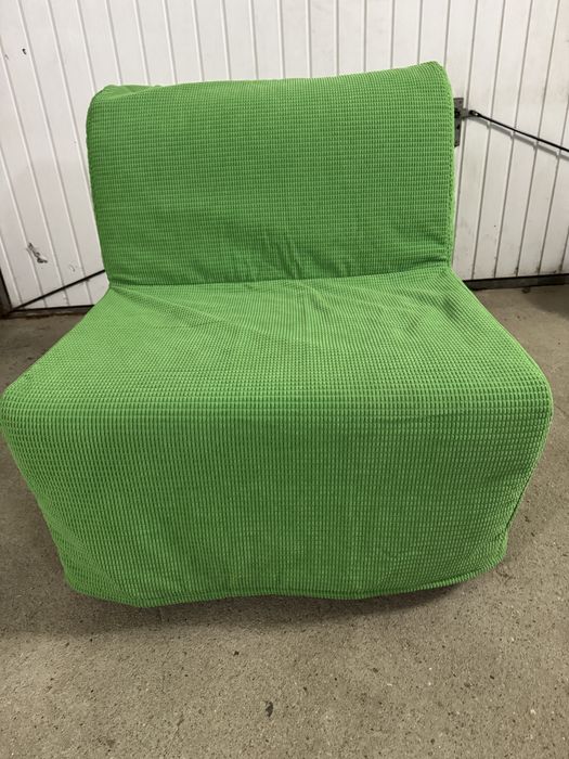Fotel rozkladany IKEA LYCKSELE + dwa pokrowce