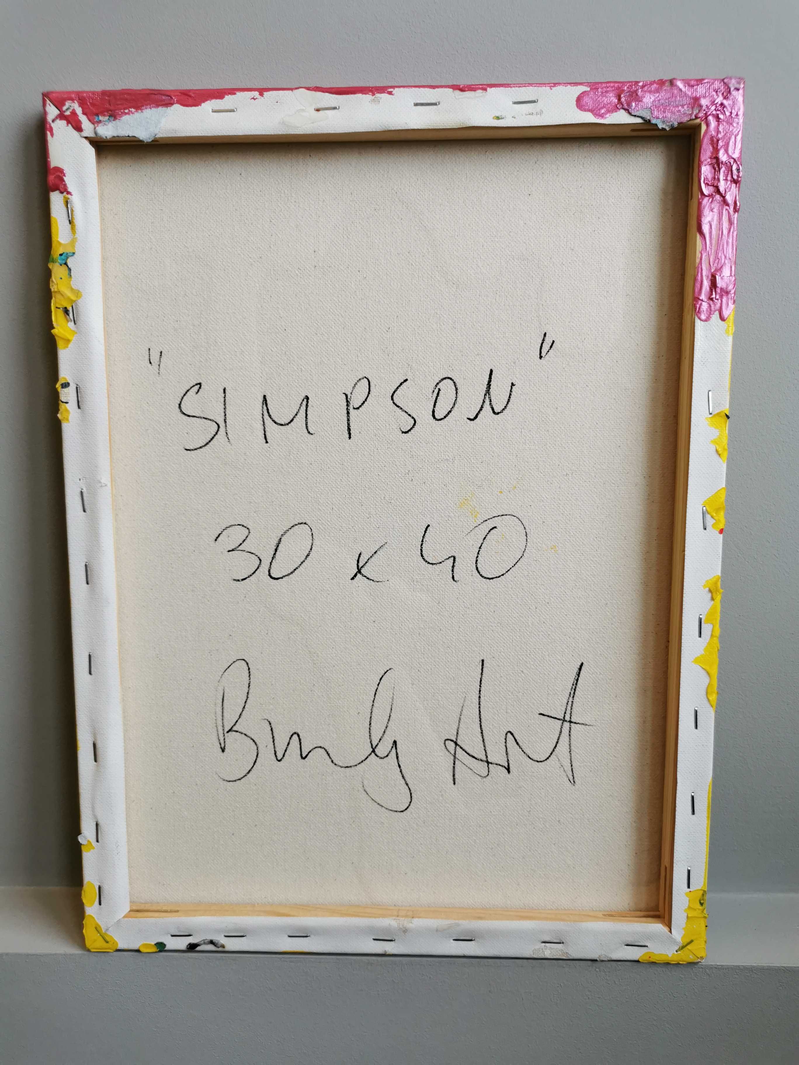 Obraz "Simpson"; 40 x 30 cm; Bundy ART
