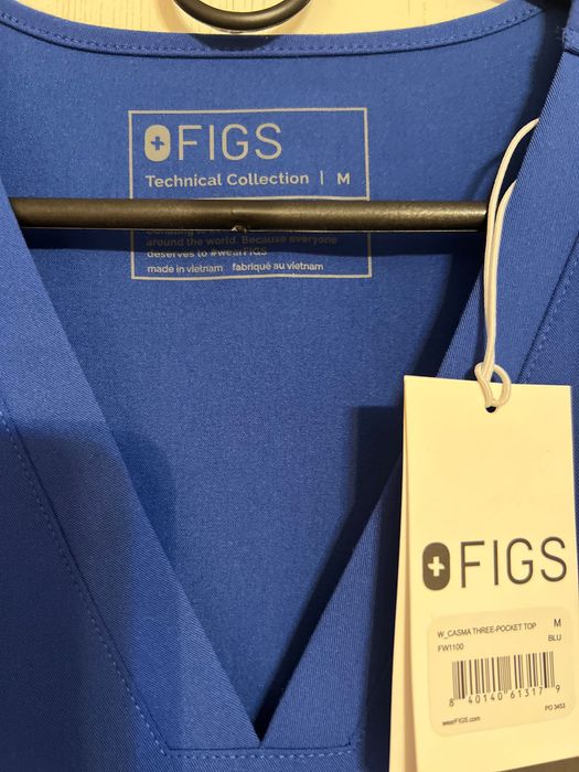 Медичний одяг, верх хірургічного костюму  FIGS розмір М