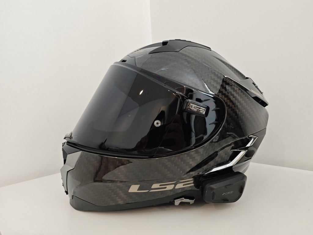 LS2 Challenger Carbono GT + Cardo
