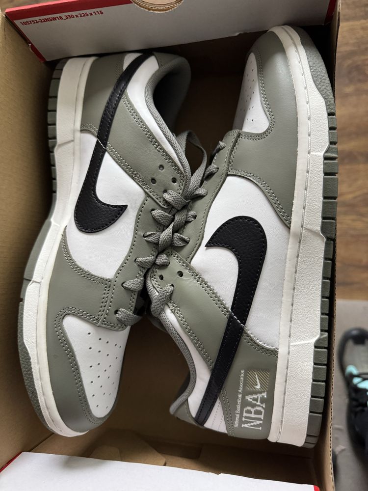 Оригінал Кросівки Nike Dunk Low Grey/White /28,5см, 29,5см,30см /