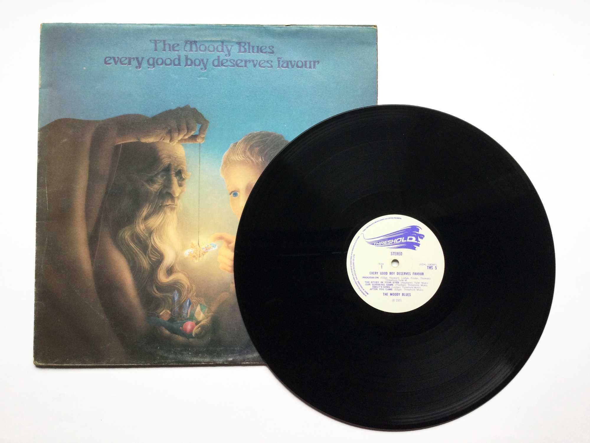 The Moody Blues - 4 discos de vinil a venda. Pop rock LPs.