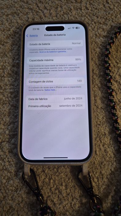 Iphone 15 128gb rosa Novo