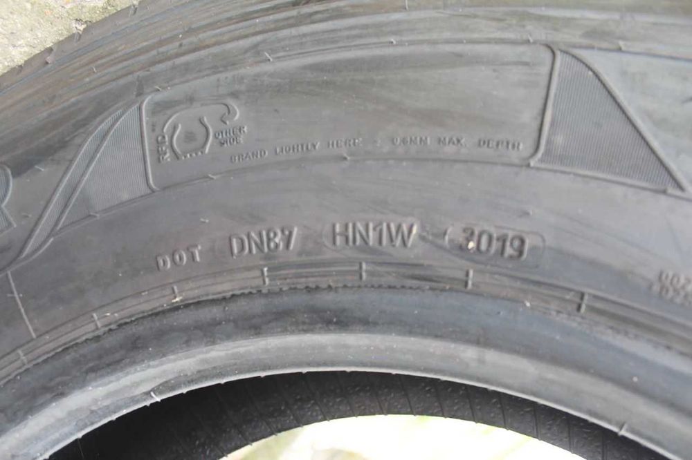 1x Goodyaer KMax S 295/80R22,5 295 80R22,5 17 mm NOWA 2019r.