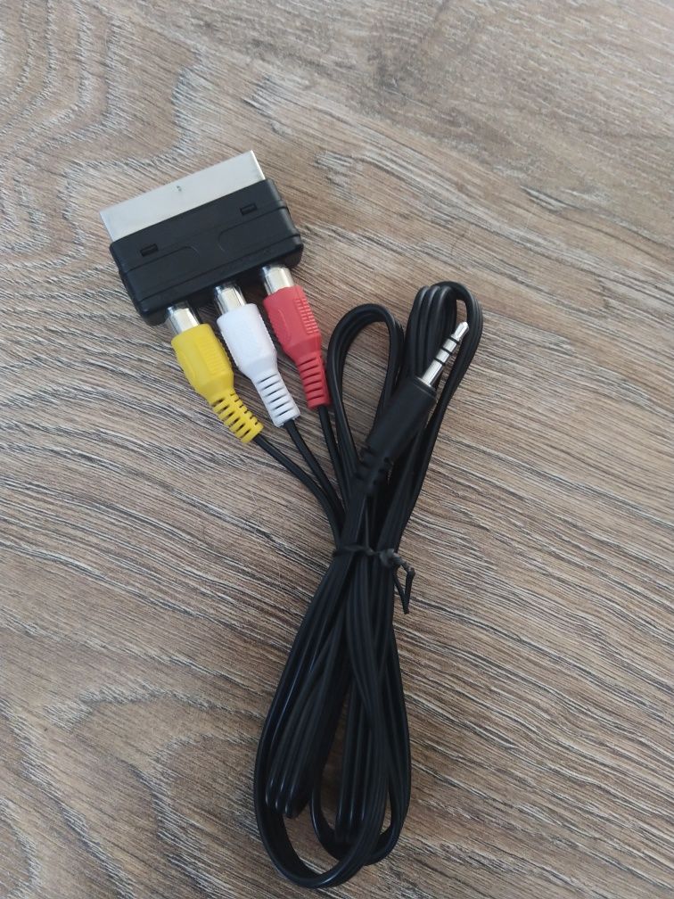 Adapter przejściówka 3RCA Cinch