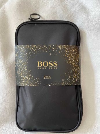 Pack especial meias Hugo Boss com bolsa - original - novo e selado