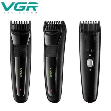Беспроводная аккумуляторная машинка для стрижки волос VGR V 015 Black
