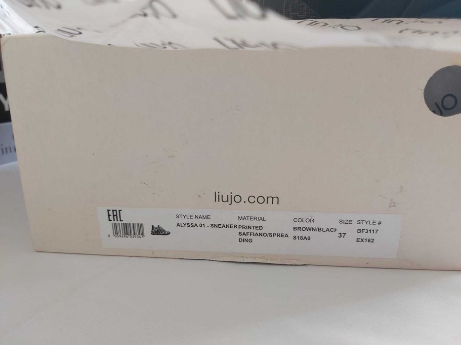 Sapatilha Liu Jo Alyssa 01 Tamanho 37