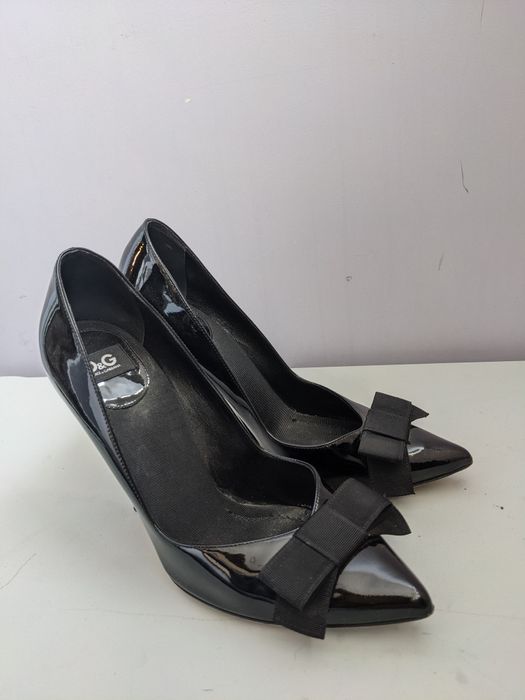 Туфлиі лаковані човники D&G (оригінал), р. 39