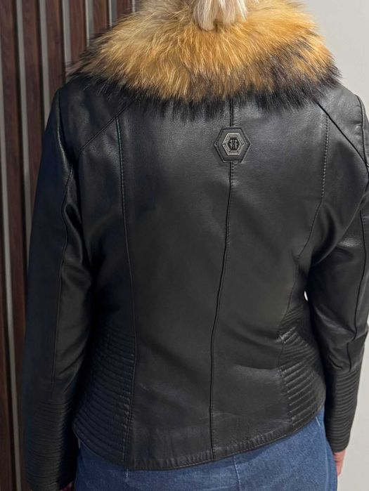 Kurtka skórzana Philipp Plein