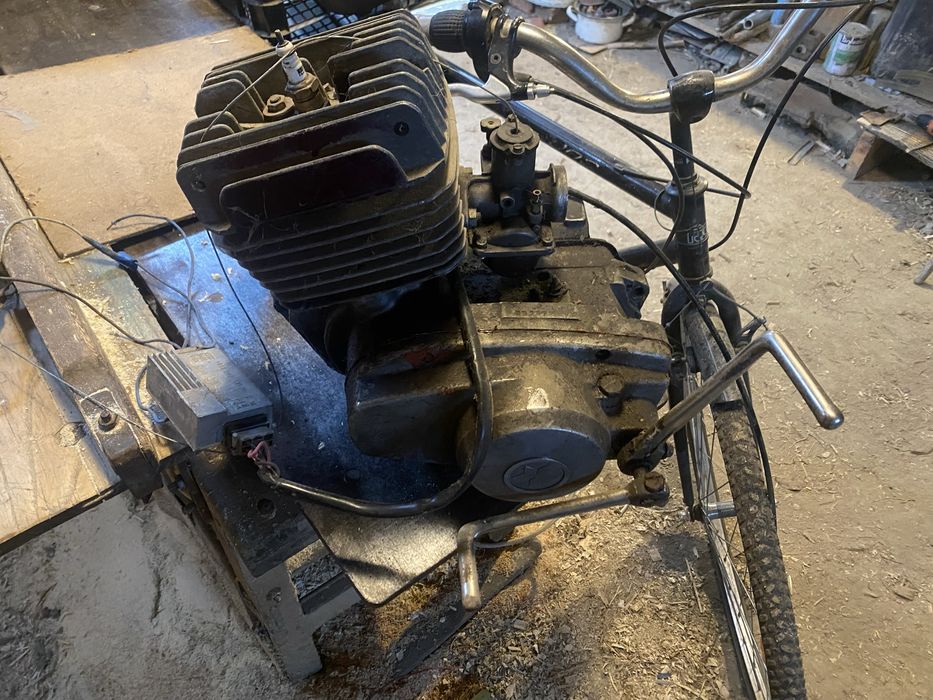 Мотор на мінск 125 після кап ремонту