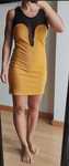 Vestido amarelo tamanho S