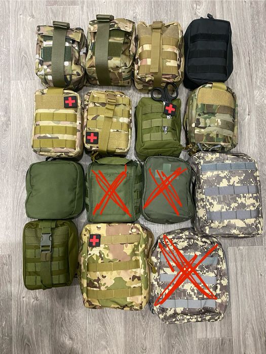 Аптечка військова. Турнікет SICH, CAT, DNIPRO або CODE RED