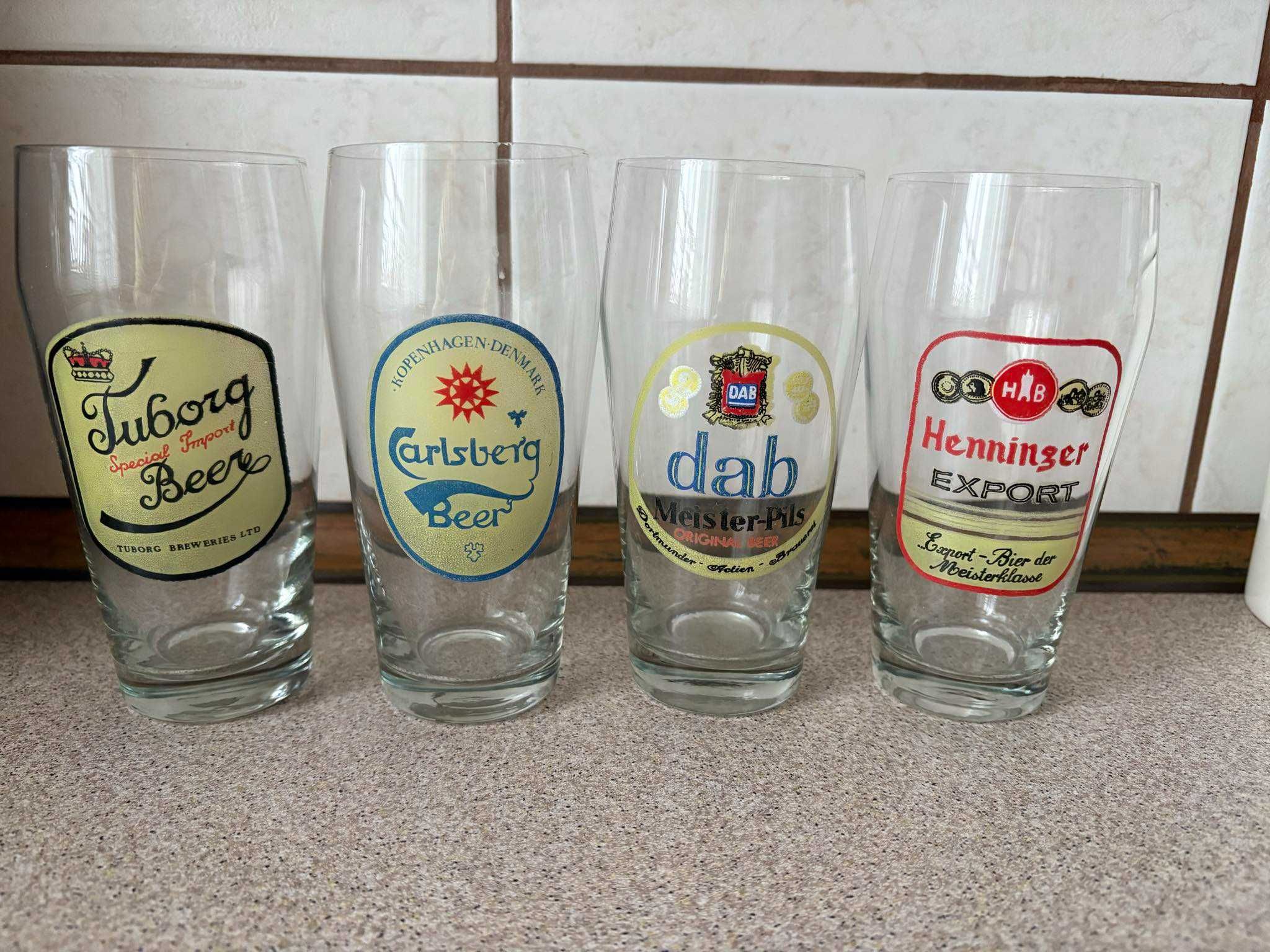 Szklanki pokale do piwa PRL