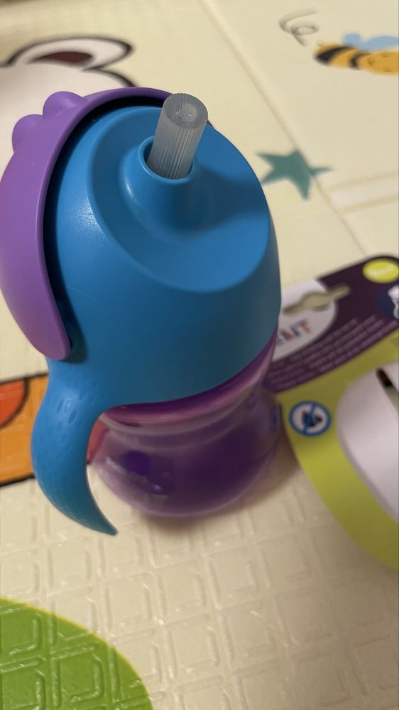Как новая Чашка с трубочкой philips avent поильник от 9 мес