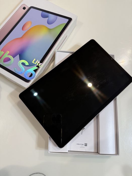 Планшет+чохол оригінал Samsung Tab S6 Lite,рожевий