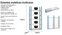 Estantes Metálicas ML/RnGe