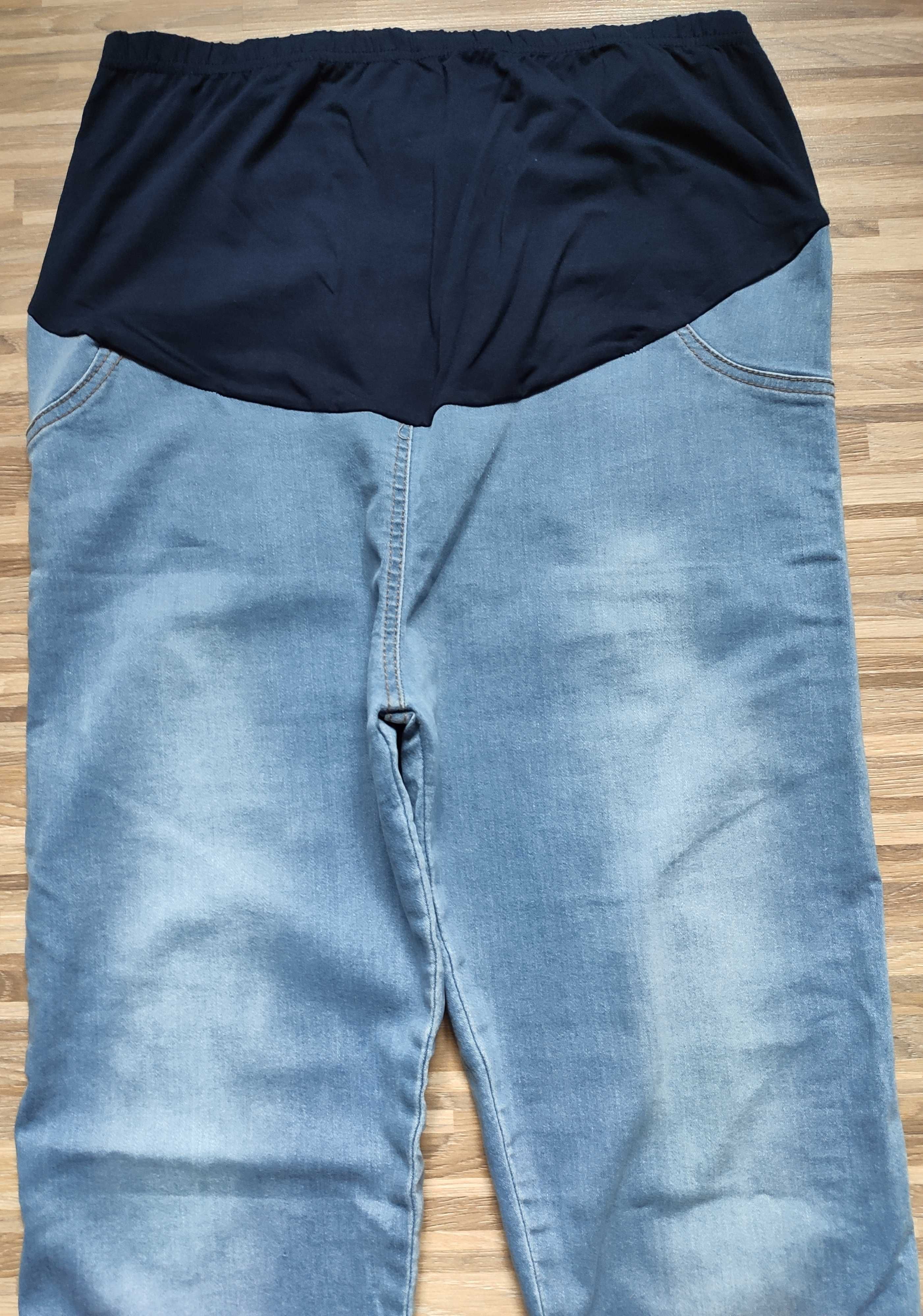 Ciążowe spodnie SLIM JEANS XL