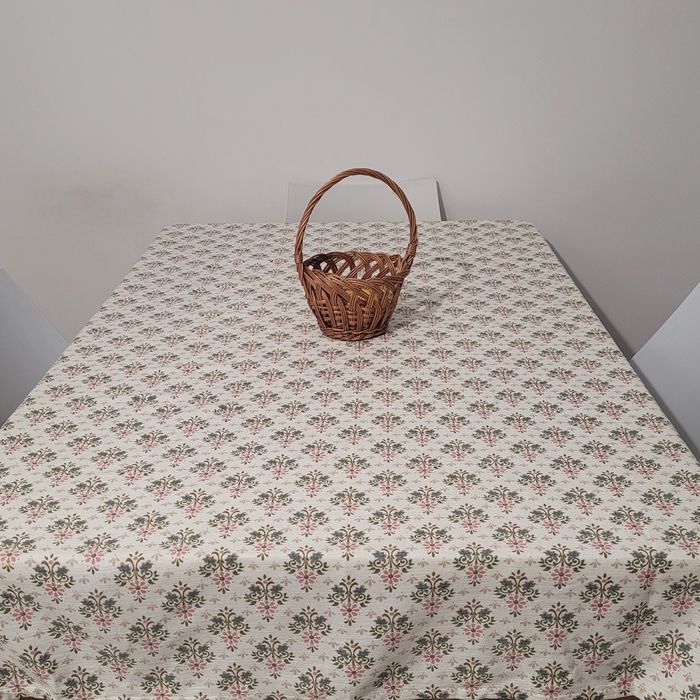 Obrus materiał naturalny 100% len naturalny, eko nowy