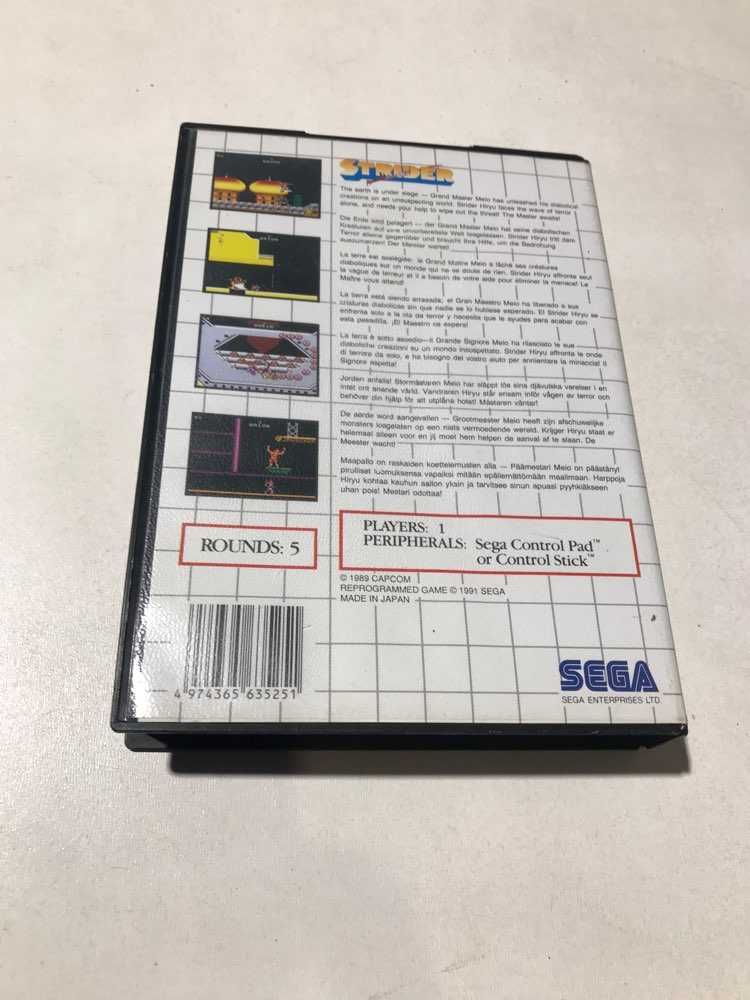 Strider Sega Master System Sklep Irydium