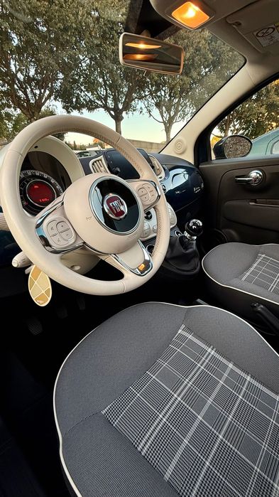 Fiat 500 Hybrid Azul