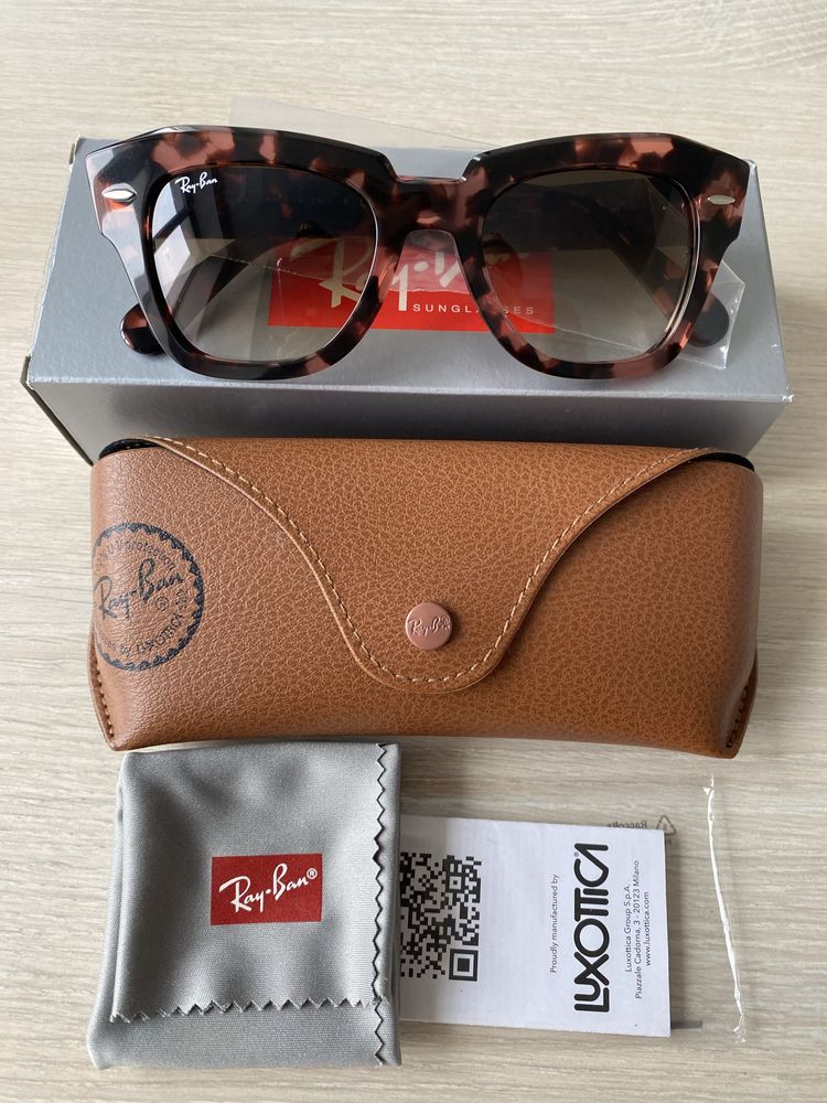 Ray Ban RB 2186 State Street 1334/51 солнцезащитные очки оригинал