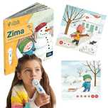 Czytaj z Albikiem Interaktywna Miniksiążka EDUKACYJNA Zima 2+ ALBIK